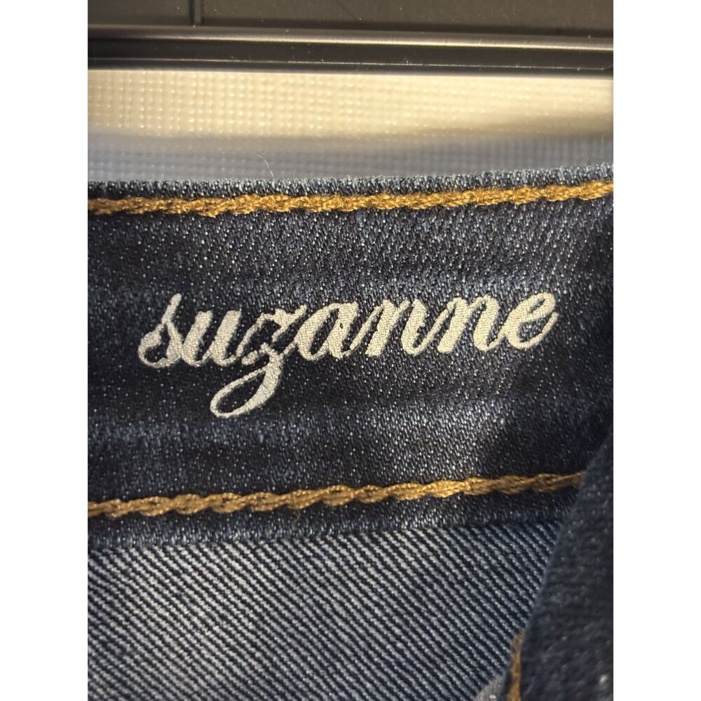 FDJ French Dressing Jeans Suzanne Slim Leg High -Rise Denim  Size 10 Dark Wash - Picture 6 of 13